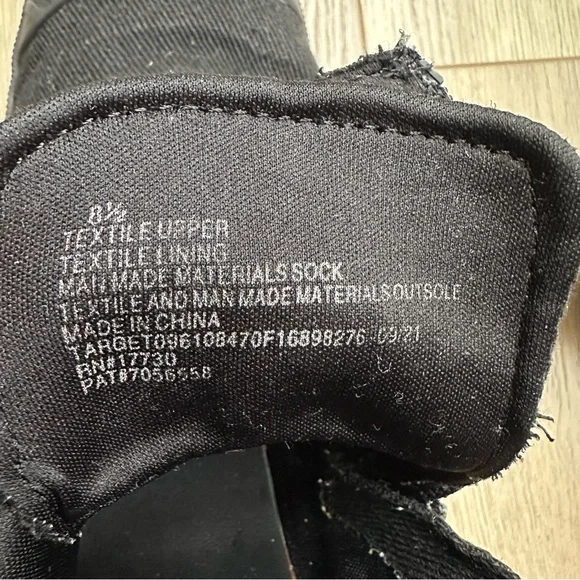 Universal Thread Black Canvas Combat Boots - Picture 9 of 9